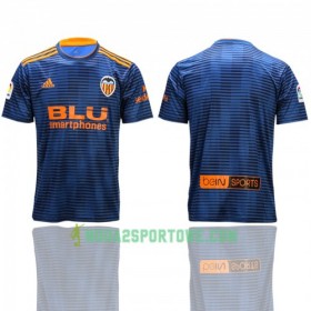 Koszulka Valencia Wyjazdowe Stroje Piłkarskie 2018/19 Krótki Rękaw